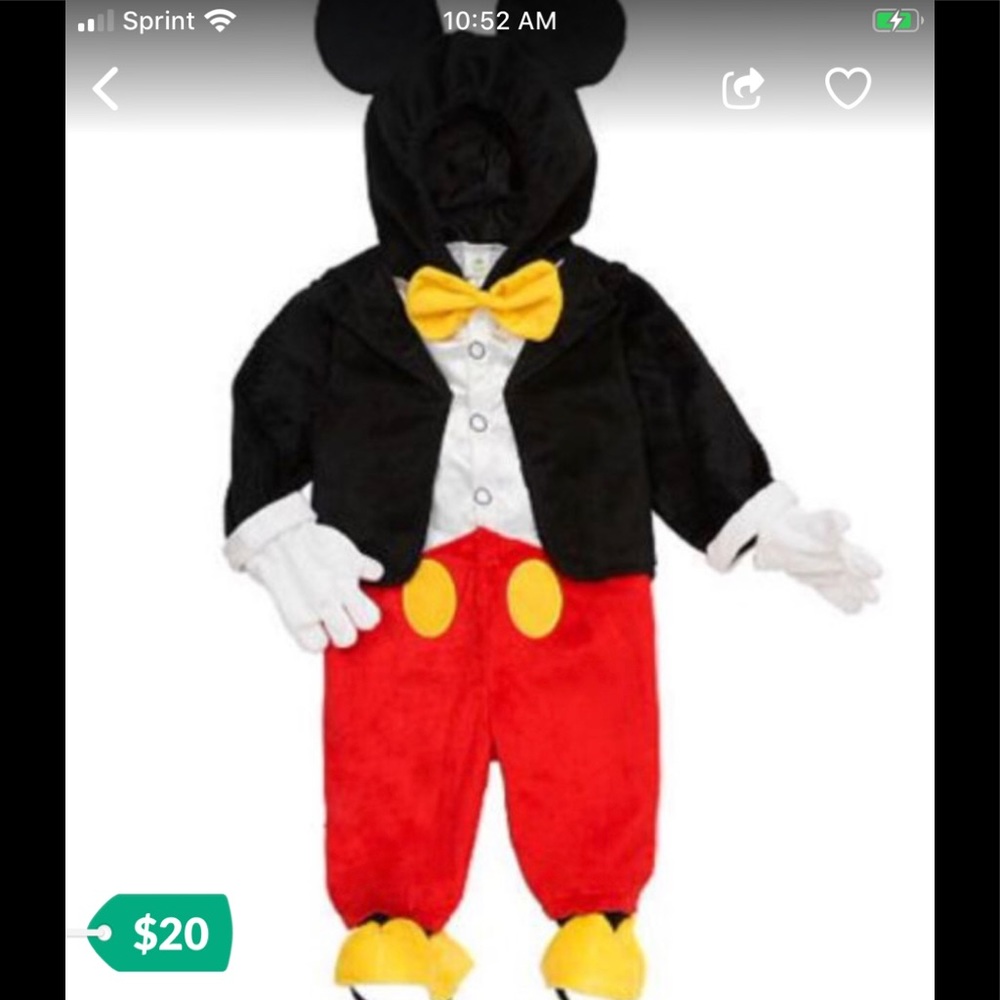 Mickey Mouse Costume